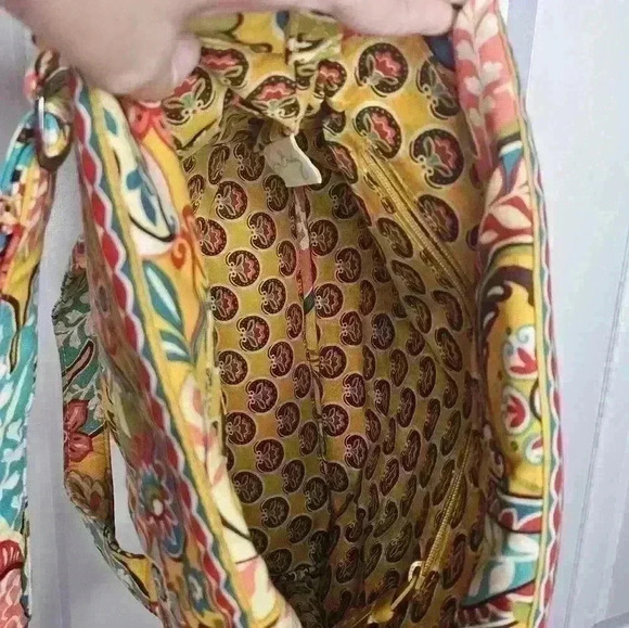 Vera Bradley Retired Convertible Crossbody Provencal - Picture 6 of 9